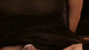 Chastity cumshot